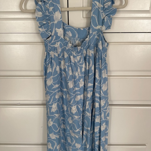 a new day Blue and White Floral Dress - Picture 4 of 8